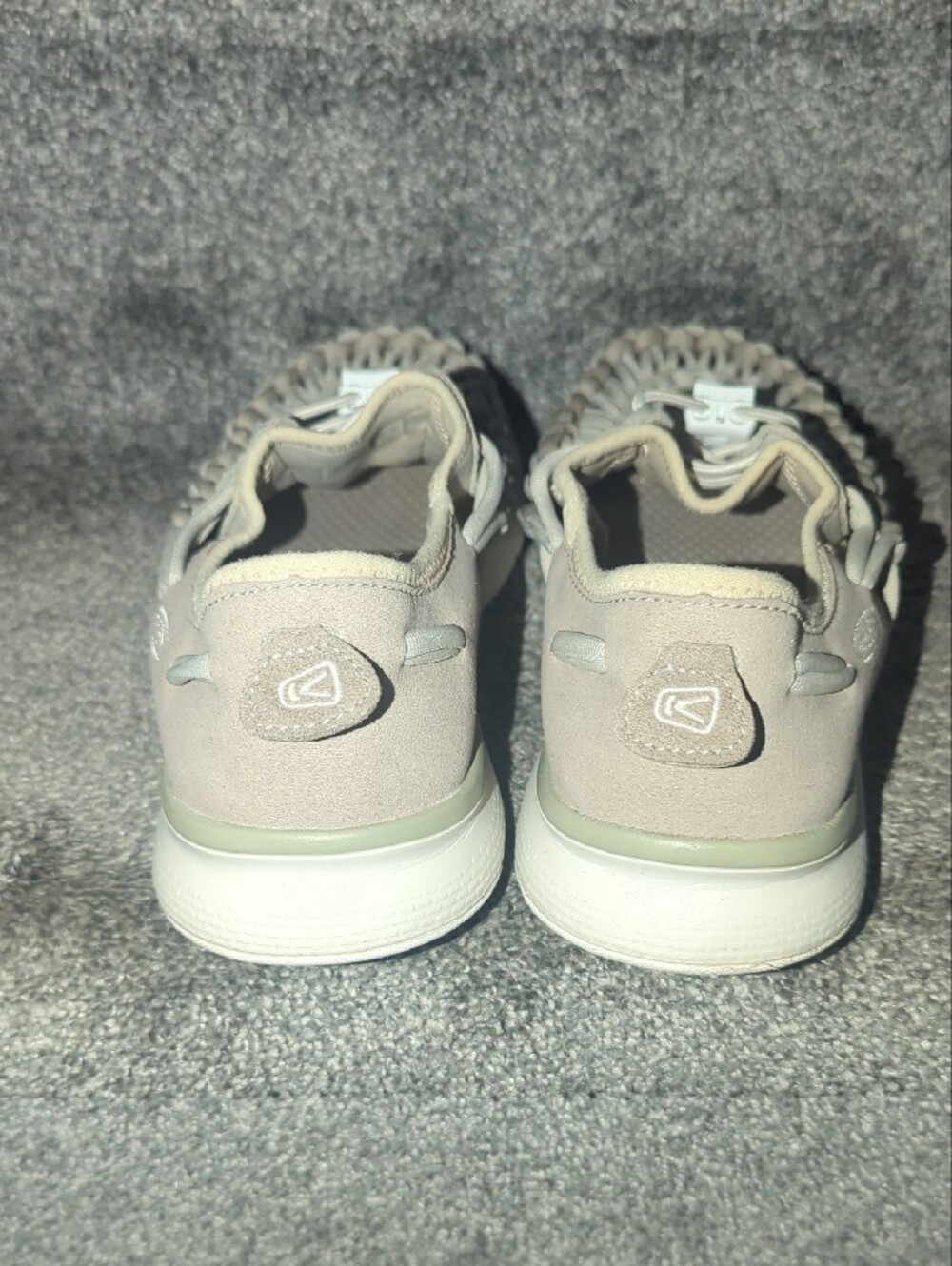 Keen Women's Light Gray Lace-Up Sneakers - Picture 4 of 7